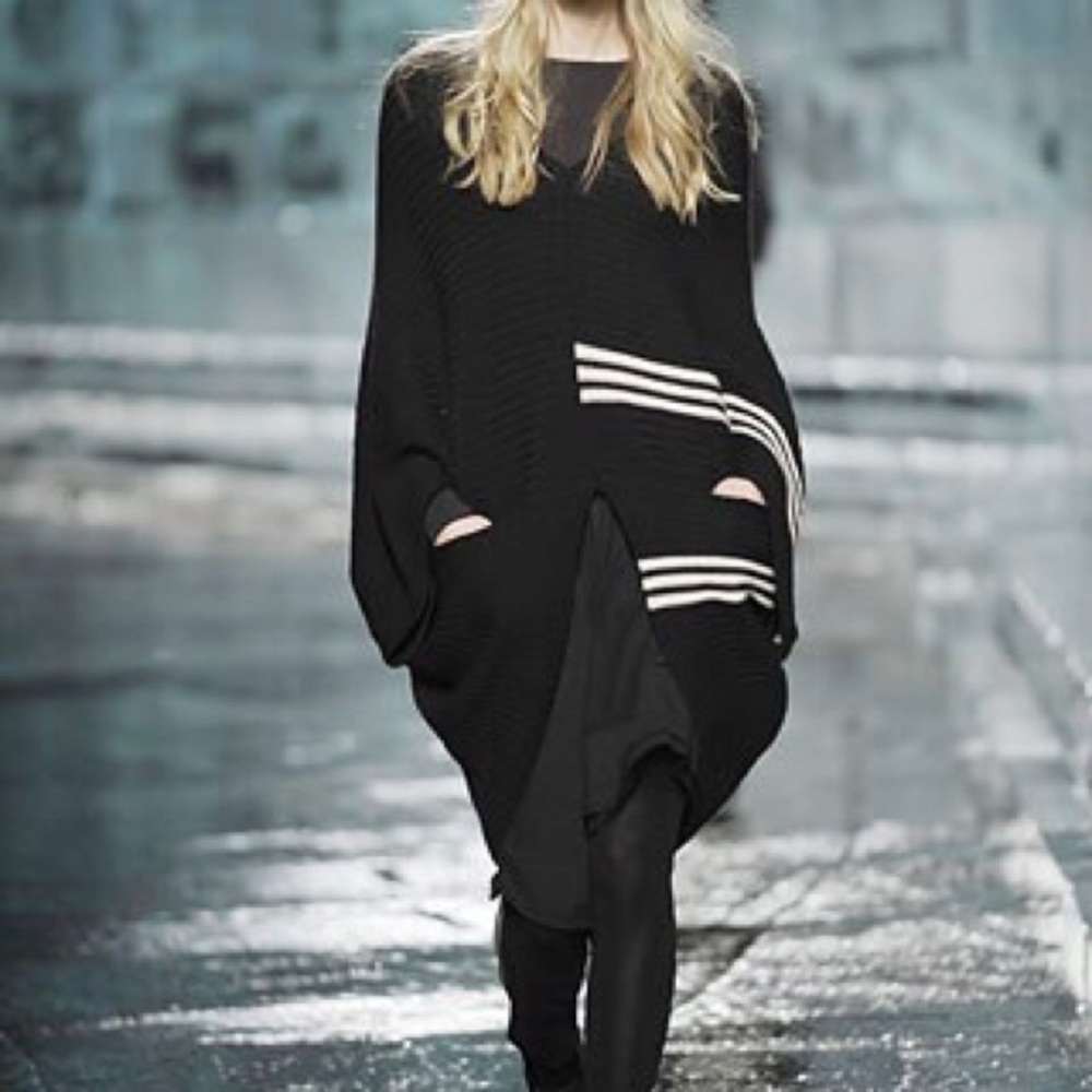 Y3 Adidas Knit Poncho